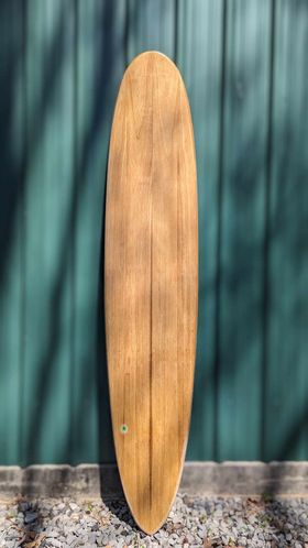 9' 2" Longboard - Paulownia Hollow Wood Surfboard
