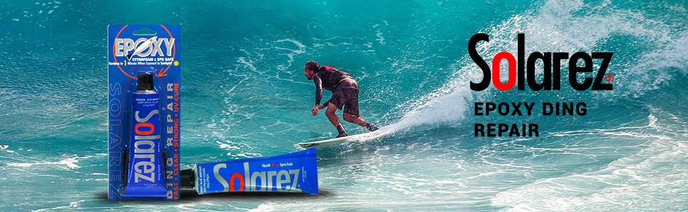 SOLAREZ UV Cure Epoxy Ding Resin - Paddleboard & Surfboard Repair Kit