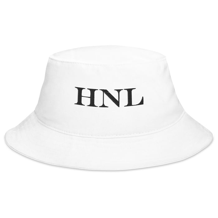 Kimo's Surf Hut's HNL Embroidered Beanie Bucket Hat