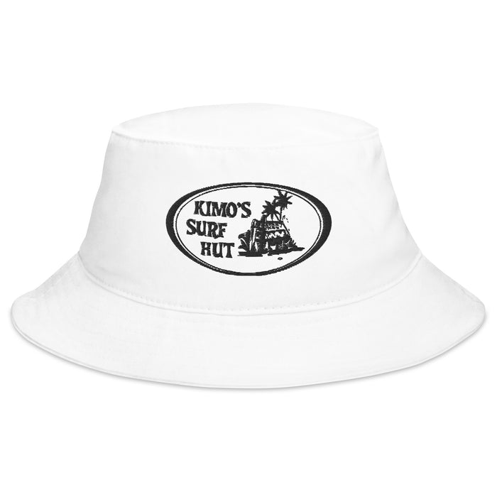 Kimo's Surf Hut Logo Outline Bucket Hat