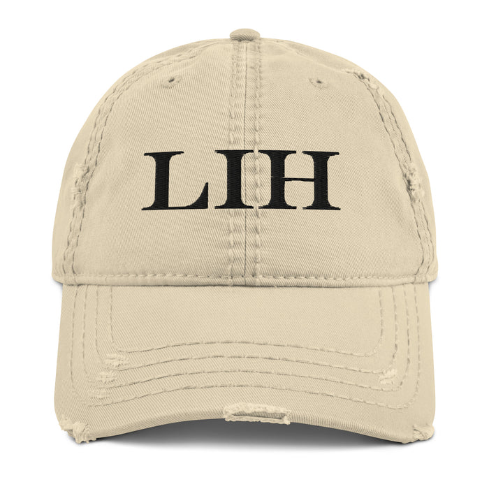 Kimo's Surf Hut Embroidered LIH Distressed Dad Hat