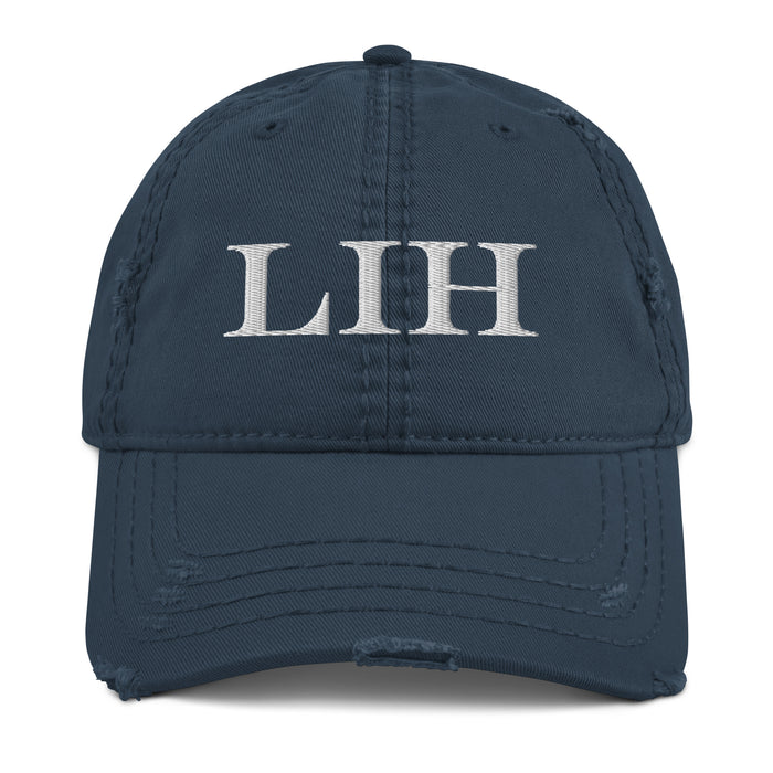 Kimo's Surf Hut Embroidered LIH Distressed Dad Hat