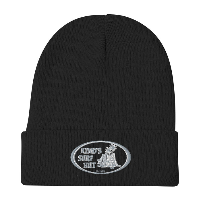 Kimo's Surf Hut's Classic Clear Logo Embroidered Beanie