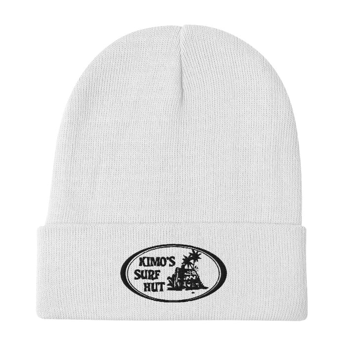 Kimo's Surf Hut's Open Style Logo Embroidered Beanie