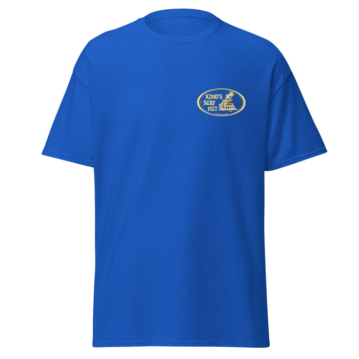 Kimo's Surf Hut classic logo tee