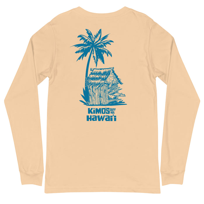 Kimo's Surf Hut Hawai'i long sleeve tee