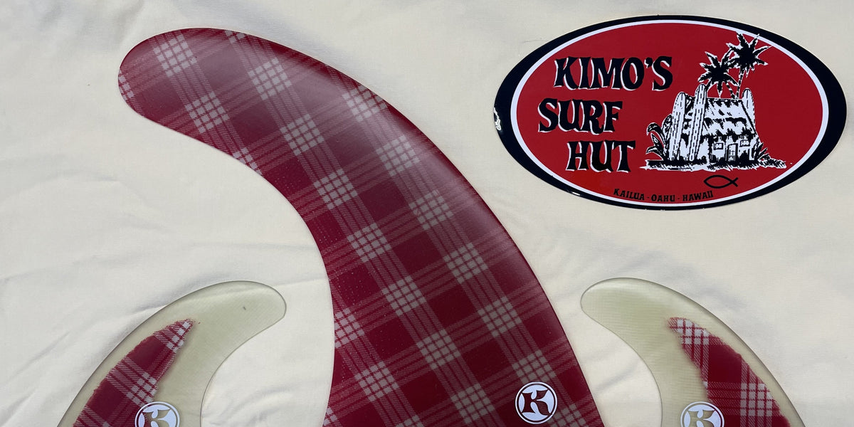 Long Board and SUP Center Fins (Skegs) and 2+1 Fin sets — Kimo's