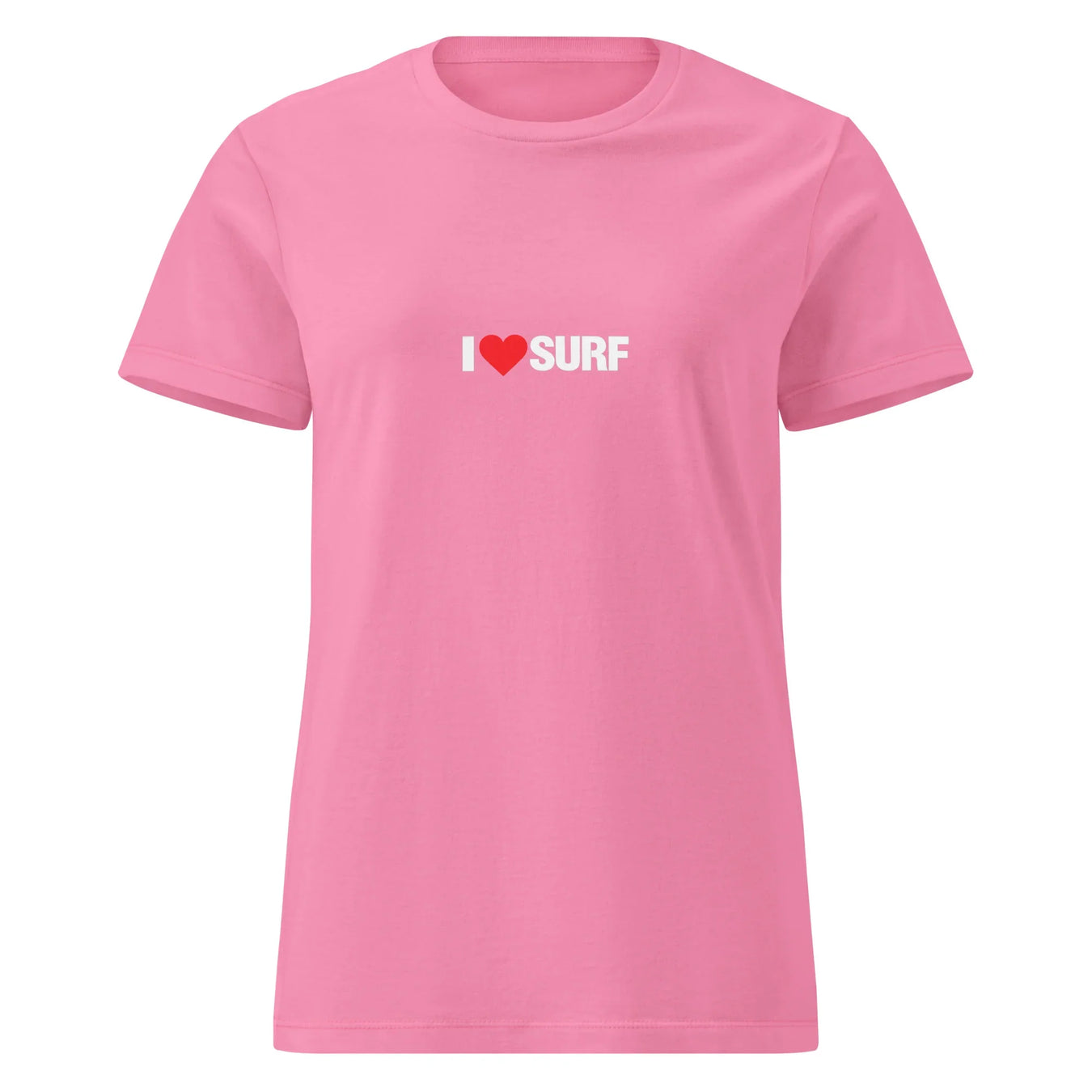 I LOVE SURF short sleeve tee shirt from Kimo's Surf Hut