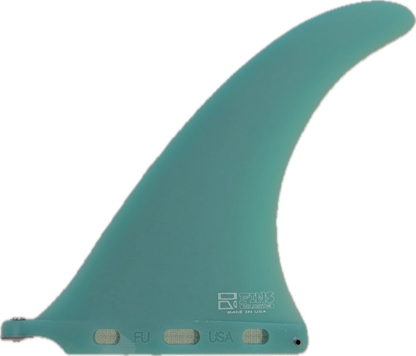 10" Green Tint Kanoa Dahlin Fins Unlimited Fiberglass Longboard Surfboard Fin
