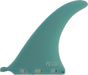 10" Green Tint Kanoa Dahlin Fins Unlimited Fiberglass Longboard Surfboard Fin