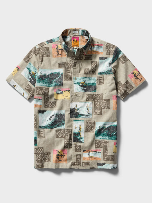 Reyn Spooner Endless Summer Commemorative Collared Aloha Shirt