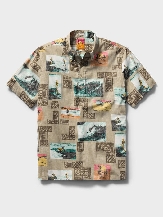 Reyn Spooner Endless Summer Commemorative Collared Aloha Shirt
