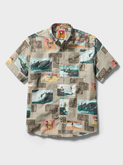Reyn Spooner Endless Summer Commemorative Collared Aloha Shirt