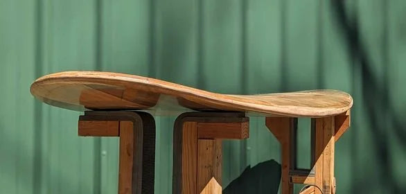 9' 2" Longboard - Paulownia Hollow (Chambered) Wood Surfboard