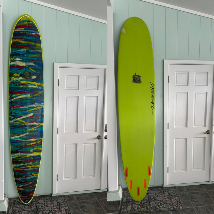 Used SteevO shaped Country Surfboards Epoxy Longboard 9' 0" x 21 1/4" x 2 3/4"