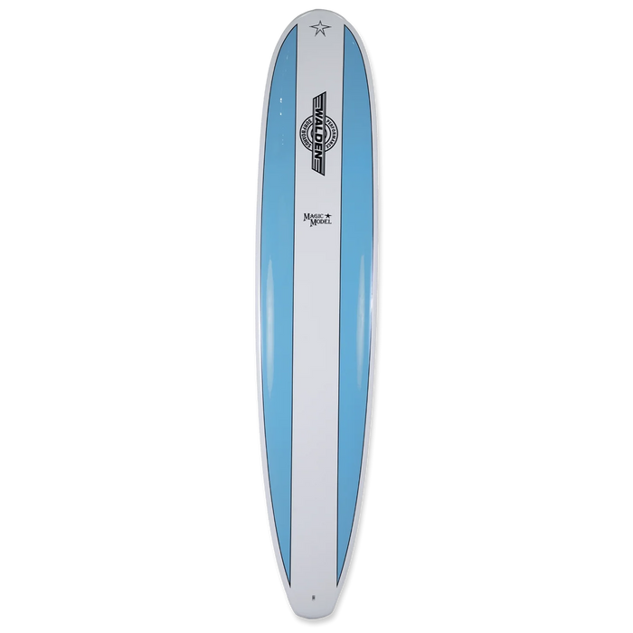 Walden blue and white MAGIC MODEL Tuflite Epoxy Surfboard 9'0" x 22.25" x 3.25" - 78L