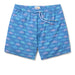 Ahi Eco Swim Shorts Stretch Polyester: 73% Polyester, 19% Cotton, 8% Spandex with an Elastic drawstring waist and UPF 30 UV resistant