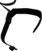 Dakine brand longboard calf cuff leash with the hook and loop open to reveal a 23 inch circumference