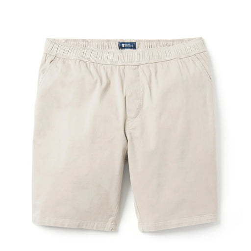 Reyn Spooner Cruiser 3.0 Taupe color Shorts Stretch Twill: 97% Cotton, 3% Spandex front view.