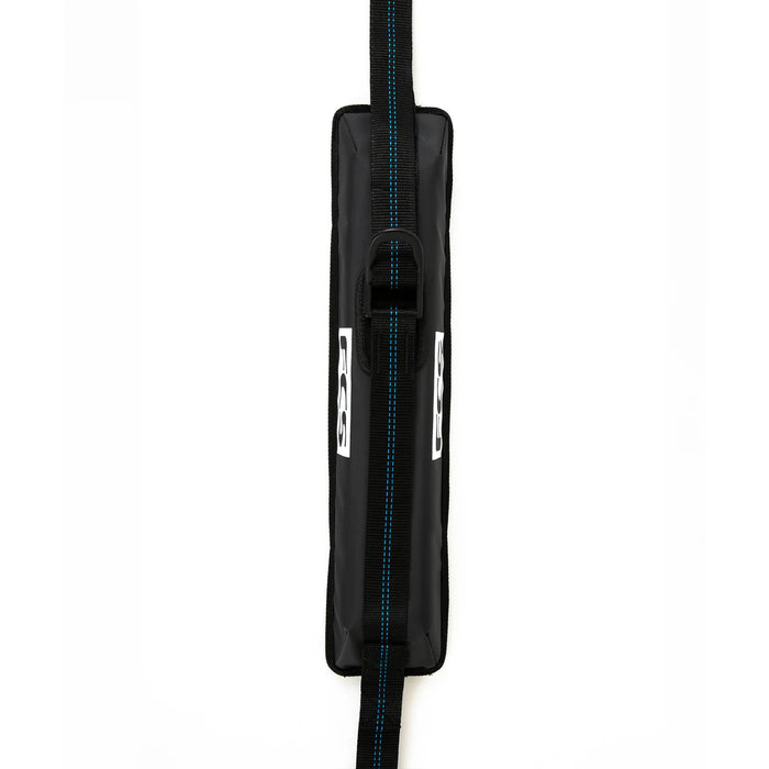 FCS SUP D-Ring tie down system is simply the strongest and most reliable way secure your boards to your vehicle top view.
