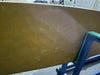 Near museum quality example Hawai'i made Vintage Tom Blake style surfboard 13 feet 0 inches middle deck view