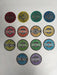Sex Wax Stickers 3 inch red blue yellow orange purple green metallic