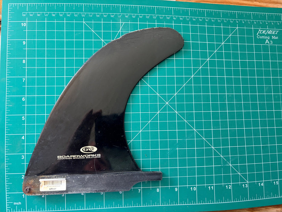 8" used Aipa Boardworks surfboard or Stand Up Paddle Board fin or center skeg.