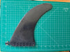 used 9" Black Plastic surfboard or Stand Up Paddleboard Fin