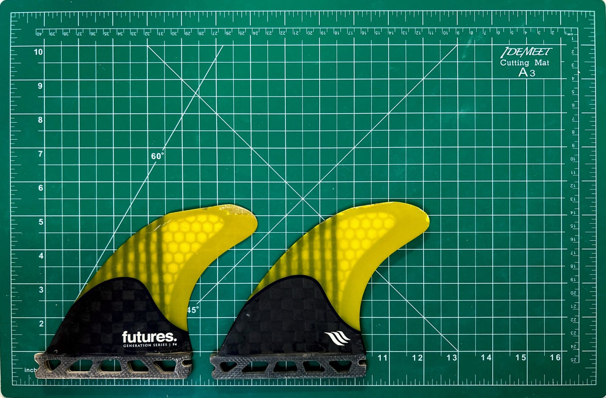 Used Twinnie / Side Bite / Quad Rear Surfboard Fins — Kimo's Surf Hut