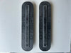 Two black O'Fish'L Fin Box Original Compression Fin Box top view