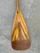 Hawaii grown White Koa standup paddle blade with a pre-cut shaft front of blade