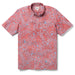 Reyn Spooner Lei Low Cedar Collared Short Sleeve Aloha pullover style shirt