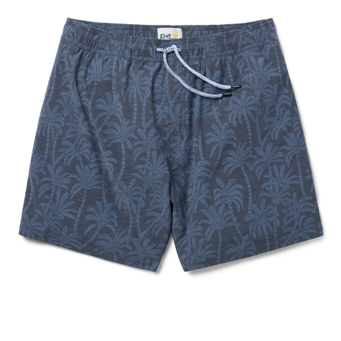 Black Loulu Trail Eco Swim Shorts Stretch Polyester: 73% Polyester, 19% Cotton, 8% Spandex with an Elastic drawstring waist and UPF 30 UV resistant