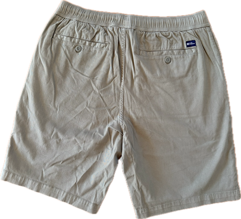 Reyn Spooner Cruiser 3.0 Army Green color Shorts Stretch Twill: 97% Cotton, 3% Spandex Back View.