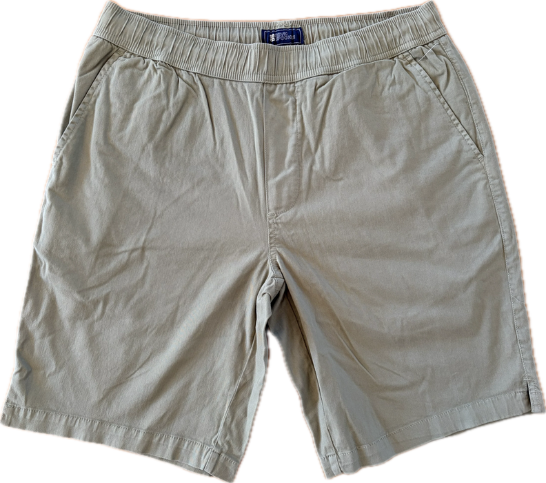Reyn Spooner Cruiser 3.0 Army Green color Shorts Stretch Twill: 97% Cotton, 3% Spandex Front View.