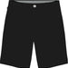 Black Aloha Men's Stretch Pants front view