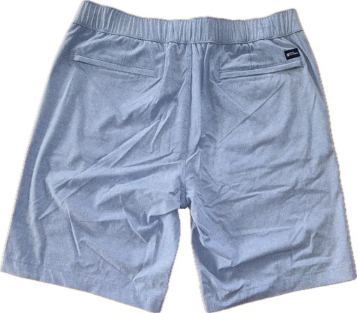 Lichen Blue Aloha Men's Stretch Pants back view