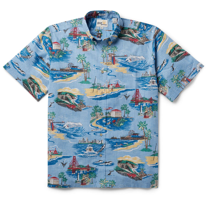 Sale on Reyn Spooner Ocean Motion / Don't Be Koi / Christmas / Woodies and Waves/ and Others Collared Shirt