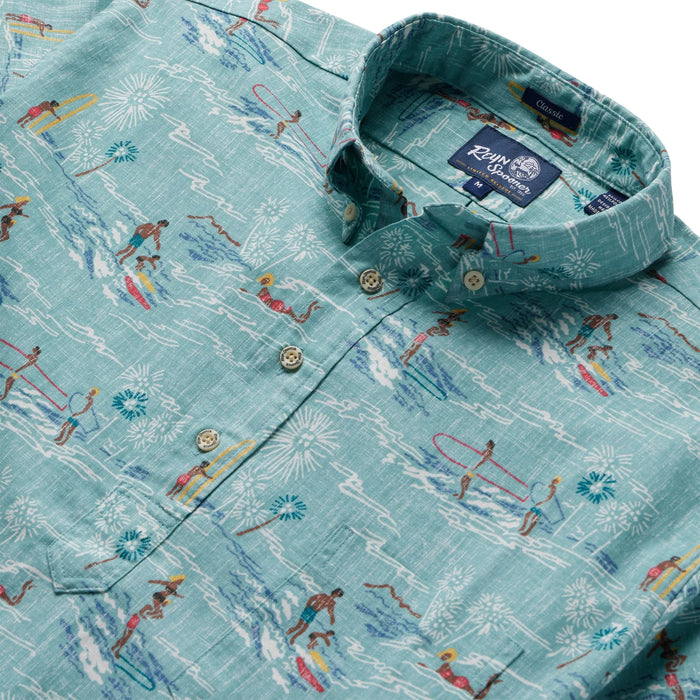 Sale on Reyn Spooner Ocean Motion / Don't Be Koi / Christmas / Woodies and Waves/ and Others Collared Shirt