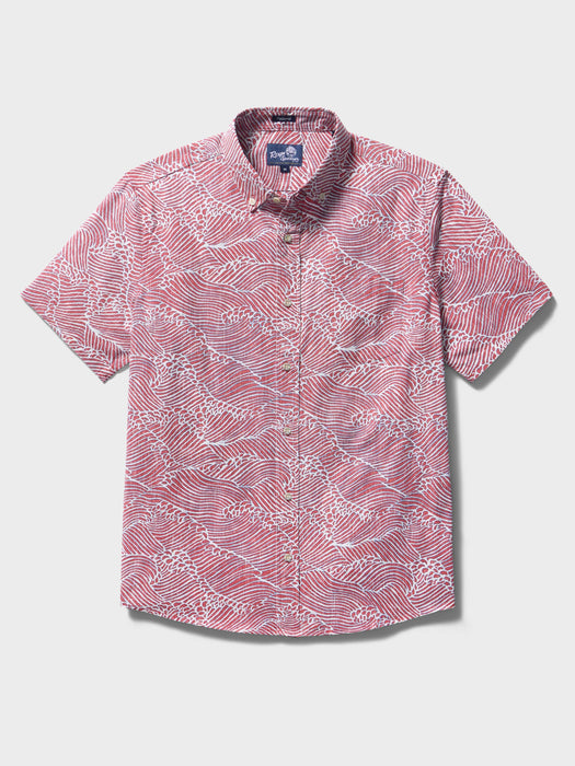 Reyn Spooner Molokai Channel Collared Shirt