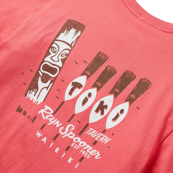 Reyn Spooner Tiki Tavern Graphic Short Sleeve T-Shirt