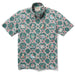 Hawaiian Xmas Evergreen Shirts with signs for Waikiki, North Shore, Lahaina, Nene, surfer, surfboard, Mr & Mrs Snowman, lei and more