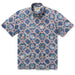 Hawaiian Xmas Navy Shirts with signs for Waikiki, North Shore, Lahaina, Nene, surfer, surfboard, Mr & Mrs Snowman, lei