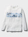 Reyn Spooner Waikiki Beach White Long Sleeve UV Protection Sun Shirt 
