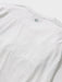 Reyn Spooner Waikiki Beach White Long Sleeve UV Protection Sun Shirt zoom in on the fabric and logo
