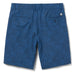 Reyn Spooner Archival South Pacific Tapa Navy Print Men's Shorts Back View.