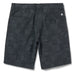 Reyn Spooner Archival South Pacific Tapa Black Print Men's Shorts Back View