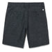 Reyn Spooner Archival Molokai Channel Black Print Men's Shorts Back View.