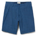 Reyn Spooner Archival Molokai Channel Navy Print Men's Shorts Front View.