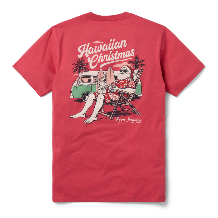 Reyn Spooner Santa In Hawai'i Graphic Tee